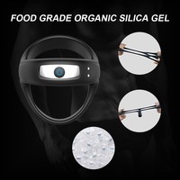 Männlicher Verzögerungs-Vibrationsring Silikon Prostata-Massagegerät 10 Vibrationsmodi Wiederaufladbar Wasserdicht Erwachsenen-Spielzeug Penisring