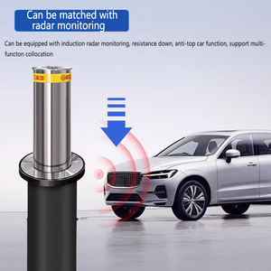 Completamente automatico dissuasore idraulico in acciaio inox Anti-collisione colonna di sollevamento scuola terra Mobile barriera stradale - Product Image 3