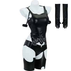 Halloween Party Game NieR:Automata A2 Cosplay Sexy Black Battle Costume Costume GAHC-012 - Product Image 2
