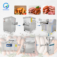 Machine à fabriquer des saucisses OCEAN, petite ligne de production de saucisses, poussoir pneumatique pour saucisses et jambon