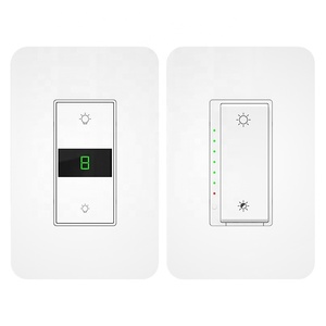 Interrupteur variateur d'intensité lumineuse numérique ETL à 3 voies, variateur intelligent Tuya, interrupteur intelligent compatible avec <span class=keywords><strong>Siri</strong></span>, Alexa et Google <span class=keywords><strong>Home</strong></span> - Product Image 3