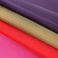 Tissu Oxford 1000D 100% Polyester Enduit PU Imperméable Léger 280gsm Motif Teint pour Revêtement de Canapé et Vêtements pour Filles