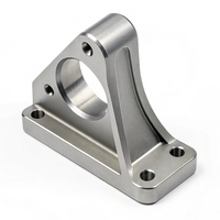 Soporte de Montaje de Aluminio Mecanizado CNC Personalizado, Componente Metálico de Precisión para Aplicaciones Industriales, Servicios de Fresado