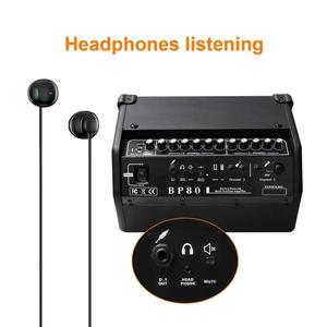 Sistema de Audio Profesional para Música, Altavoces de 100W con Batería, Amplificador para Callejeros, Altavoces Bluetooth con Bajos de Alta Calidad y Sonido Potente - Product Image 5