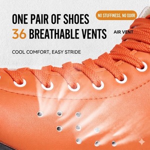 Patins à roulettes d'intérieur Riedell Boost légers, ergonomiques et confortables pour hommes et femmes, débutants et expérimentés, avec roues en PU souples de style rétro - Product Image 5