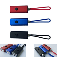 Porte-clés promotionnel avec logo personnalisé, lampe torche LED, mini porte-clés en aluminium, lampe torche à mousqueton, lampe torche LED, porte-clés lampe torche