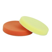Tampon de polissage en mousse allemande pour voiture, à fixation auto-agrippante, pour polisseuses DA et rotatives