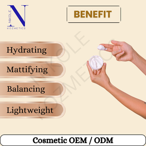 Crème hydratante sans huile, légère, non grasse, pour le visage, soin quotidien pour peaux grasses et mixtes - Product Image 3