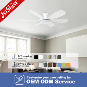 1stshine ventilatore da soffitto <span class=keywords><strong>luce</strong></span> DC telecomando a basso consumo di tensione di Watt 6 pale ABS ventilatore da soffitto con <span class=keywords><strong>luce</strong></span> - Product Image 4