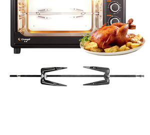 Forchette rotanti della griglia del <span class=keywords><strong>forno</strong></span> della friggitrice dell'aria del pollo dello spiedo dello scaffale dell'acciaio inossidabile - Product Image 2