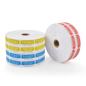 Boletos para Rifa Impresos en Offset, Papel y Cartón, Color Personalizado, Se Acepta Logotipo Personalizado, Artículos Personalizados - Product Image 1