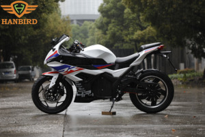 Potente Motocicleta Eléctrica HB Moying Touring de 5kw, Alta Velocidad 100-110km/h con Rueda de 72v - Product Image 5