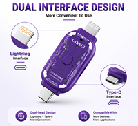 Boîte d'ingénierie de récupération DFU Lanrui V587 – Outil de réparation en un clic pour le flashage des téléphones mobiles iPhone et Android