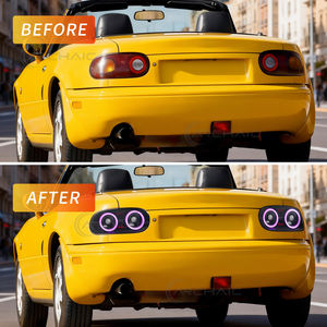 Luz Trasera LED Arcaica de Colores, 1.ª Generación, para Mazda MX5 Miata NA 1989-1998, Lámpara Trasera RGB con Animación de Inicio - Product Image 5