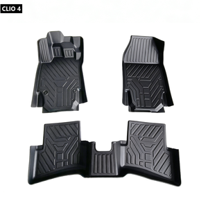 <span class=keywords><strong>Tappetini</strong></span> Auto 3D in TPE Personalizzabili, 17+ Anni di Esperienza, Certificati CE, Resistenti all'Usura, per <span class=keywords><strong>CLIO</strong></span> <span class=keywords><strong>4</strong></span> - Product Image 1