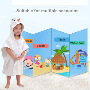 Vente chaude bambou bébé <span class=keywords><strong>bain</strong></span> serviette <span class=keywords><strong>de</strong></span> plage dessin animé <span class=keywords><strong>dinosaure</strong></span> bébé enfant en bas âge à capuche enfants serviette <span class=keywords><strong>Poncho</strong></span> - Product Image 5