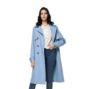 Cappotto Lungo Classico da Donna in Maglia Pesante <span class=keywords><strong>Verde</strong></span> con Fibbie, Imbottito e Isolante - Product Image 3