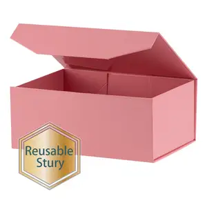 High-end katlanır hediye kutusu kitap şeklinde uçak karton mıknatıs kabartmalı iç çamaşırı kutusu