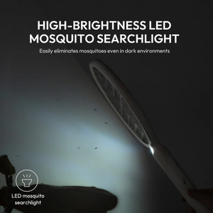 Racchetta Elettrica Pieghevole 2-in-1 per Zanzare e Mosche - Lampada Trappola per Zanzare da Interno, Dispositivo Elettrico Attrattivo per Zanzare - Product Image 5