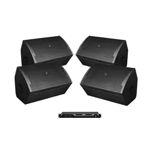 DARE multifunctional monitor speakers10inch 12 inch 15 inch Fullrange waterproof speakers Amplifier DSP Amplifier 4 channel