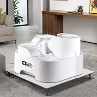 Fontaine à eau pour chat à circulation automatique pompe à économie d'énergie silencieuse bol à boire multi-animaux pour chats/chiens/petits animaux frais