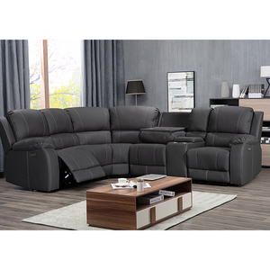 Canapé d'angle inclinable CY Power, nouveau canapé de luxe moderne, canapé d'angle inclinable en cuir pour salons, ensemble de canapés en <span class=keywords><strong>bois</strong></span> OEM - Product Image 3