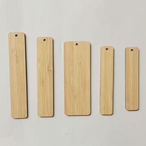ป้ายไม้ไผ่เปล่าหลากหลายขนาดสำหรับงาน DIY ของขวัญ งานฝีมือ - Product Image 1
