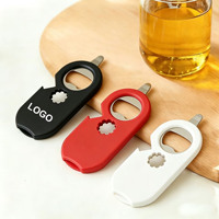 Outils d'ouverture de cuisine 5 en 1, ouvre-bouteille magnétique multifonction personnalisé, ouvre-boîte, ouvre-pots