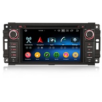 Lecteur DVD de voiture Android 16.0 avec écran IPS, DSP, GPS, aide au recul et amplificateur pour Jeep Chrysler Dodge Vito Navi Radio