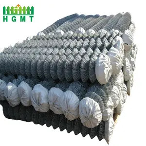 Customized Cyclone Wire Fence Diamond Wire Mesh Netting Panel Galvanized Industry Chain Link Fence