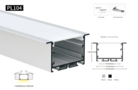 Noir mince suspendu Alu canal dissipateur de chaleur boîtier Profil pendentif ligne lampe avec couvercle PC Led bande lumineuse profil en aluminium