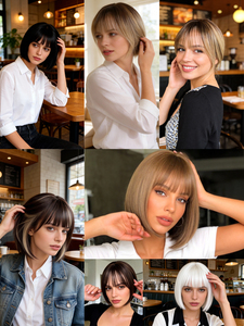 <span class=keywords><strong>ผม</strong></span>ต่อแบบคลิปสีบลอนด์น้ำผึ้งสำหรับขายส่ง  หน้าม้าแบบวิสปี้  ไร้รอยต่อ  <span class=keywords><strong>ผม</strong></span>แท้ 100%  จัดเรียงเกล็ดผม  <span class=keywords><strong>ผม</strong></span>ยุโรป - Product Image 5