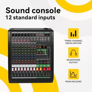 Chordio T-10 Chuyên Nghiệp Di Động Hoạt Động Hệ Thống Âm Thanh 2 + <span class=keywords><strong>1</strong></span> Dòng Với Duy Nhất 10 "& 18" Loa Siêu Trầm Cho Đám Cưới Dòng Duy Nhất - Product Image 4