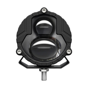 Nouveau phare de <span class=keywords><strong>moto</strong></span> bicolore blanc et jaune, phare LED anti-brouillard modifié <span class=keywords><strong>pour</strong></span> véhicule tout-terrain - Product Image 4