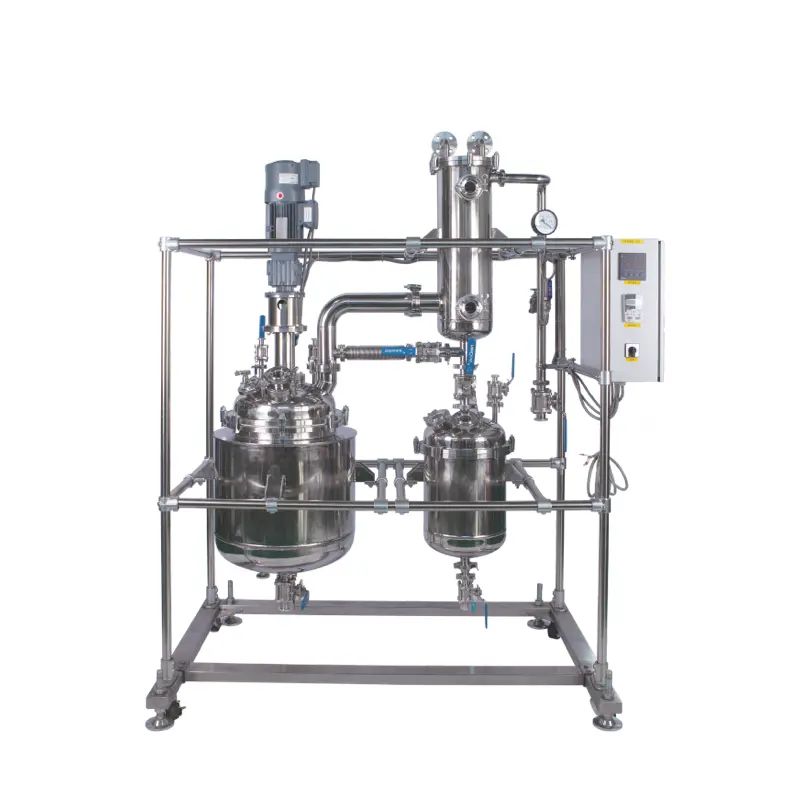 Máquina do reator do produto químico do laboratório 50 litros