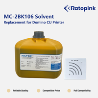 Solvant Ratopink MC-2BK106, Remplacement pour imprimante Domino CIJ