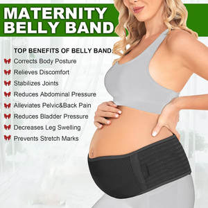 Ayarlanabilir annelik göbek <span class=keywords><strong>band</strong></span>ı gebelik geri hamile kadınlar için destek kemeri karın yumru destek <span class=keywords><strong>band</strong></span>ı göbek desteği - Product Image 6