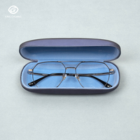 Boîte à lunettes rigide multicolore en promotion – Étui de rangement personnalisable pour lunettes