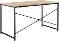 Table de bureau moderne en bois, mobilier de bureau, bureau d'ordinateur, table de bureau en métal et acier