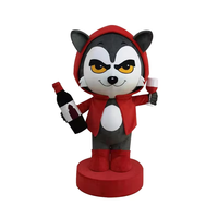 Mascotte gonflable personnalisée en mousse EVA, costume de personnage pour la danse et la marche, accessoires promotionnels pour soirées en club