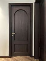 Porte intérieure de chambre à coucher en bois massif de style nordique, surface finie, isolation acoustique, garantie 5 ans pour appartement, hôtel, villa