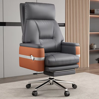 Mobilier de bureau moderne et luxueux de haute qualité Chaise élévatrice PDG Patron Directeurs de direction Chaise en cuir artificiel
