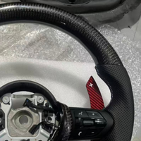 Volant de voiture en fibre de carbone pour BMW M3 M4 M5 M6 E81 E87 E82 E88 E90 E91 E92 E93 F30 F32 F10 F20 F07 F01 F82