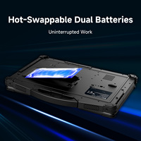 Computadora Portátil Industrial Resistente Emdoor de 15.6 Pulgadas, PC con Intel I5/i7, Windows 10/11, NFC, 700 Nits, con Puerto Serial
