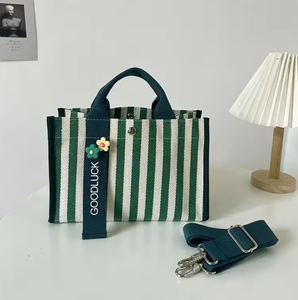 Cantidad mínima de pedido baja, gran capacidad, reutilizable, bolso ecológico, bolso de lona, bolso de compras - Product Image 1