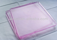 Plateau repas ATLAS 2/3 taille, finition miroir transparente, plateau personnalisable pour les avions commerciaux et les jets d'affaires, restauration en vol, vente en gros