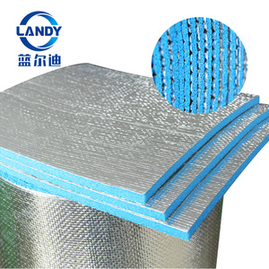 Aluminum Foil Blue Xpe Foam Cách Nhiệt Sheet Roll, Vật Liệu Cách Nhiệt Bọt Bạc Xps Chống Cháy - Product Image 1