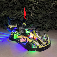 Go Karts Eléctricos HNHPYL en Oferta para Niños, Adolescentes y Adultos, Motor con Certificación EPA, Tracción Trasera, Luces de Colores para Alquiler en Centros Comerciales