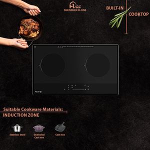 Table de cuisson à induction intelligente à 2 brûleurs avec contrôle précis de la température - Product Image 6