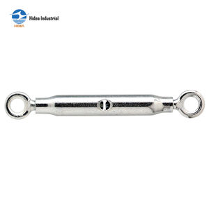 Tendeur tubulaire DIN1478 œil-œil en acier sans soudure haute résistance, extrémités de tuyau contractées, galvanisé à chaud (HDG) ou zingué (EG), pour rigging robuste - Product Image 3